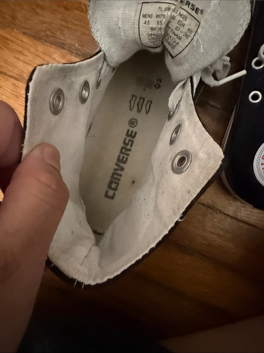 Converse Black High-Top Sneakers